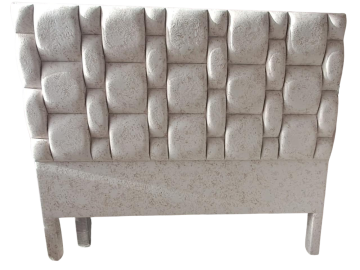 Cabecero Cama - Blanco con Textura